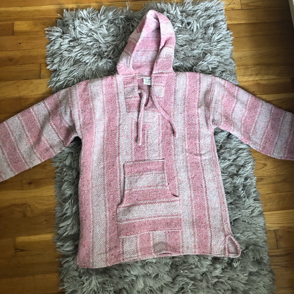 Pink hoodie